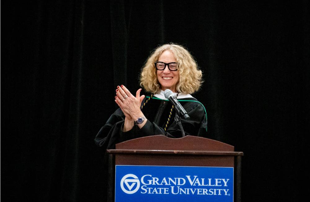 Provost Drake applauding 3